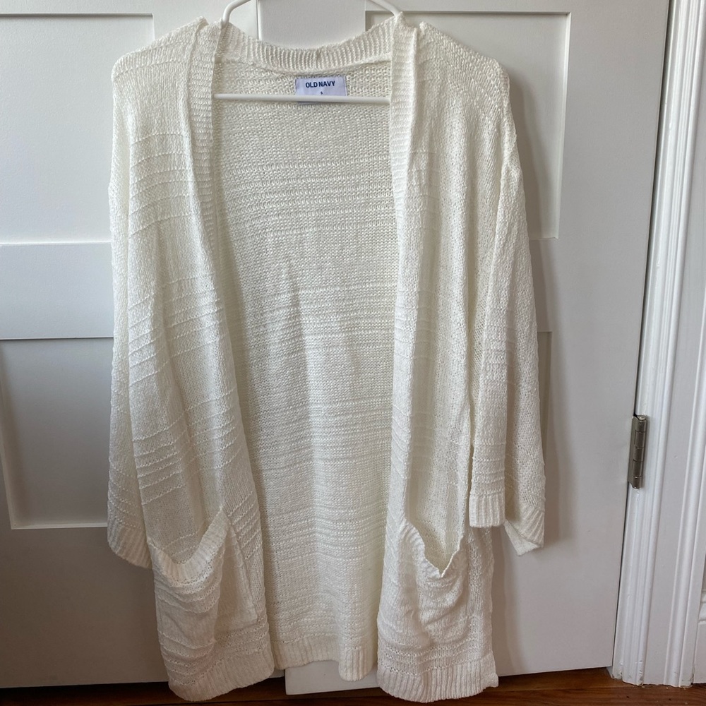 Old Navy White Sweater